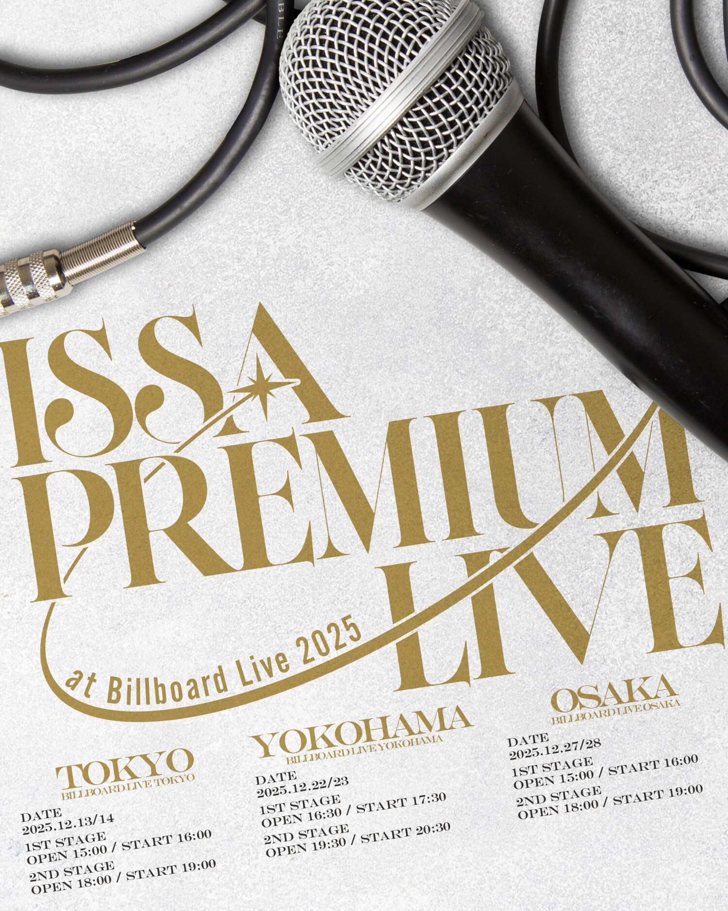 サイン DA PUMP ISSA ISSA (DA PUMP) Premium Live at Billboard Live 2025 | Okinawa event